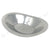 Modern Oval Stainless Steel Bread & Fruit Basket – Hammered Finish Serveware for Elegant Food Display
