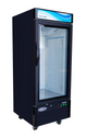 Serv-Ware GR12B-HC 30" One Section Merchandiser Refrigerator with Glass Door, 23 cu. ft.