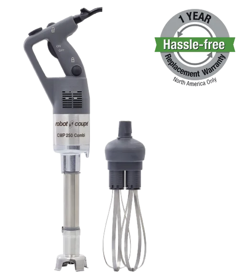 Robot Coupe CMP250 Combi Compact 10" Immersion Blender with 8" Whisk