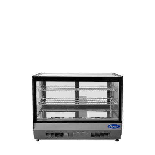 ATOSA CRDS-42 — Countertop Refrigerated Square Display Case (4.2 cu ft)
