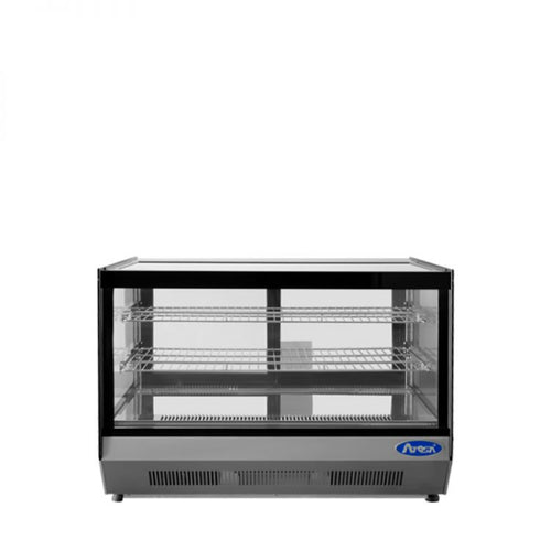 ATOSA CRDS-56 — Countertop Refrigerated Square Display Case (5.6 cu ft)