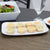 GET CS-6104-W 9-3/4 in White Melamine Rectangular Platter (Dozen)
