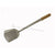 Cooking Ladle : Stainless Wok Shovel 5 X 4 in, Wood Handle, 19 1/2 in, also known as Chinese Laddle