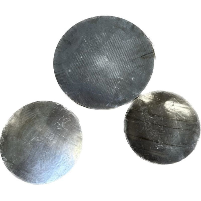 Mild steel Round Tikki Tava Without Handle, 3mm Thick