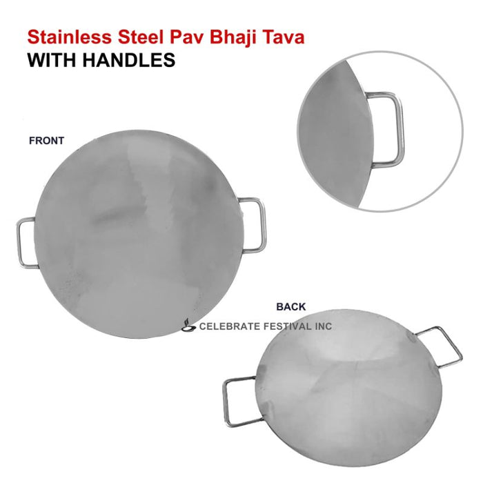 Stainless Steel Tava -3MM Thick