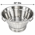 Heavy Duty Stainless Strainer / Rice Jali Stainless Steel 22