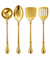 Stainless Steel PVD Gold Serving Spoon Collection