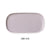 Yanco DM-312 Denmark RECTANGULAR PLATE WITH UPRIGHT RIM, China, Matte Glaze, Light Purple (1 Dz)