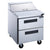Commercial Food Prep Table Refrigerator 2-Drawer-Dukers DSP29-8-D2