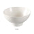Yanco FU-804 Fuji 4″ Bowl, 5 oz Capacity, Porcelain, Bone White (3Dz)