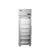 Atosa Plus 28 3/4 Inch One Section Pass-Thru Refrigerator with Front Glass Door and Rear Left Hinged Solid Door