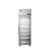 Atosa Plus 28 3/4 Inch One Section Pass-Thru Refrigerator with Front Glass Door and Rear Solid Door