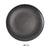 Yanco DB-112 Diamond Black Collection 12″ Coupe Shape Round Plate, Matte Glaze (1Dz)
