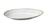 Yanco Iris Blue Chinaware Deep Oval Plate ( Pack Of 12 )