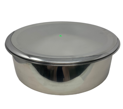 Heavy Bottom and heavy Duty Brazier Style 4 mm thick, Stainless Steel Biryani Lagan - Available in different sizes