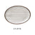 Yanco LY-2110 Lyon COUPE PLATTER, Porcelain, Reactive Glaze (2Dz)