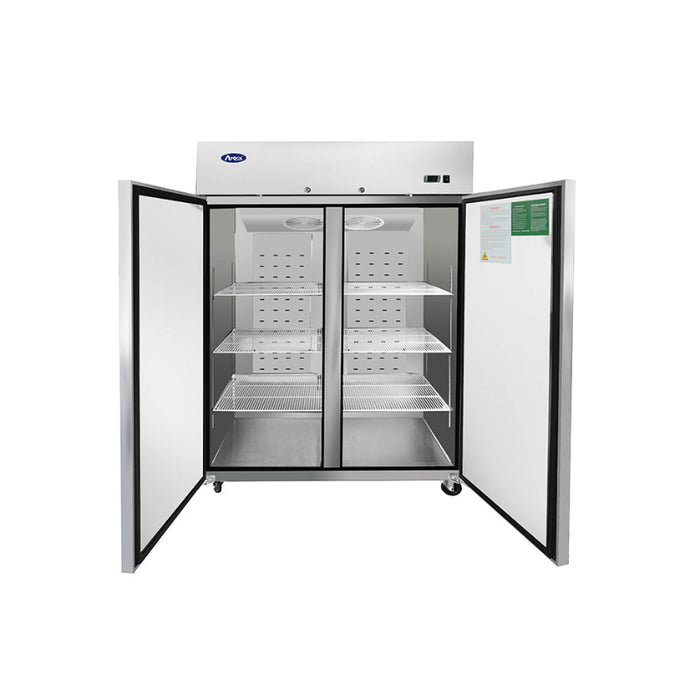 ATOSA MBF8005GR — Top Mount Two (2) Door Reach-in Refrigerator
