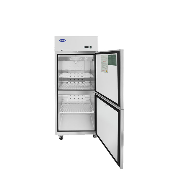 ATOSA MBF8007GR — Top Mount Two (2) Divided Door Reach-in Freezer