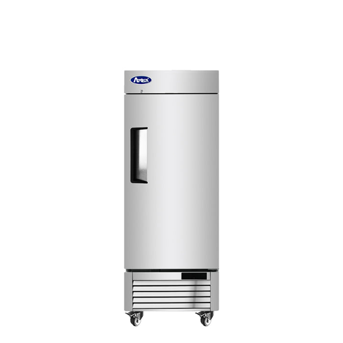ATOSA MBF8519GR — Bottom Mount One (1) Door Low Height Reach-in Refrigerator