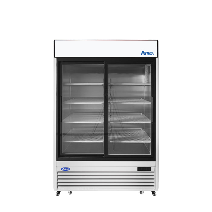 ATOSA MCF8709GR — Two (2) Glass Door Merchandiser Cooler