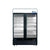 ATOSA MCF8733GR — Black Cabinet Two (2) Glass Door Merchandiser Cooler
