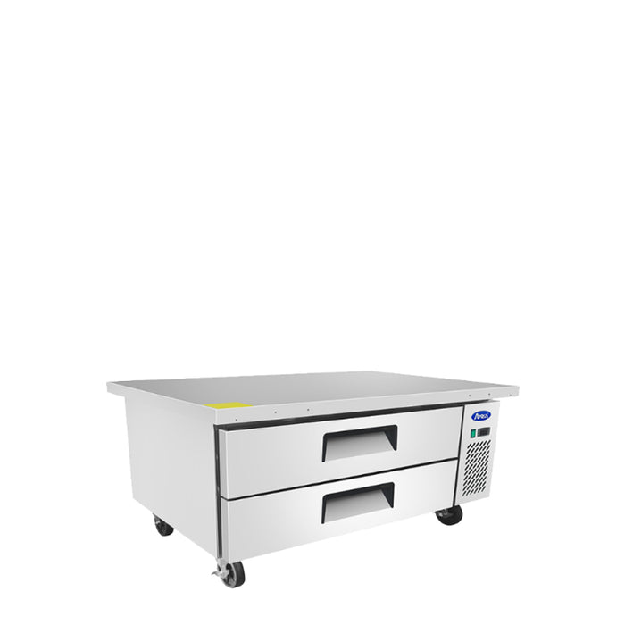 ATOSA MGF8452GR — 60″ Refrigerated Chef Base, Extended Top