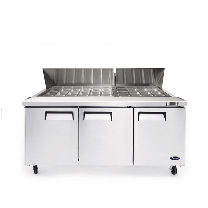 ATOSA MSF8308GR — 72″ Refrigerated Mega Top Sandwich Prep. Table