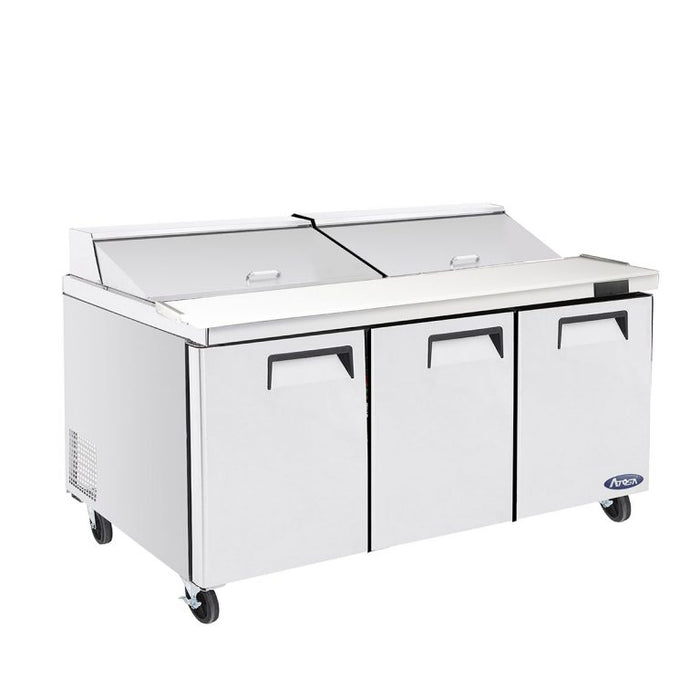 ATOSA MSF8308GR-NTCV — 72″ Refrigerated Mega Top Sandwich Prep. Table with Night Covers