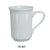 Yanco PA-007 Coffee/Tea Mug Cup, 8-oz, 3″ Diameter, Porcelain, Super White (3Dz)