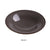 Yanco PK-411 Peacock Soup/Salad Plate, 20 Oz, China, (1Dz)