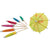 PK-P4 - Picks, Umbrella, 144pcs/bag by Winco