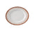 Yanco Porto Chinaware Oval Plate ( Pack Of 12 )