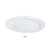 Yanco PS-12 Oval Platter, Porcelain, Bone White (2Dz)