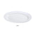Yanco PS-13 Oval Platter, Porcelain, Bone White Color (1Dz)