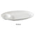 Yanco PS-2013 Oval Compartment Plate,Porcelain, Bone White Pack of 12 (1Dz)