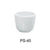 Yanco PS-45 Chinese Tea Cup, 6-Ounce, 3″ Diameter, Porcelain, Bone White (3Dz)