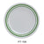 Yanco PT-109 Pine Tree Round Dinner Plate, 9