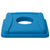 PTCSB-23L - Tall Square Trash Can Lid, Bottle & Can by Winco