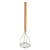 Potato Masher, Round, Wooden Handle, Chrome Plated by Winco