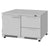 Turbo Air PUR-48-D2R(L)-FB-N PRO Series Undercounter Refrigerator Two Section, 11.1 cu. ft.