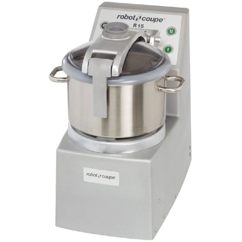 Robot Coupe R15 & R15U Vertical Cutter Mixer – 15 L Stainless Steel Bowl