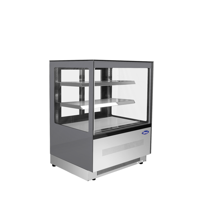 ATOSA RDCS-35 — 35" Floor Model Countertop Refrigerated Square Display Case