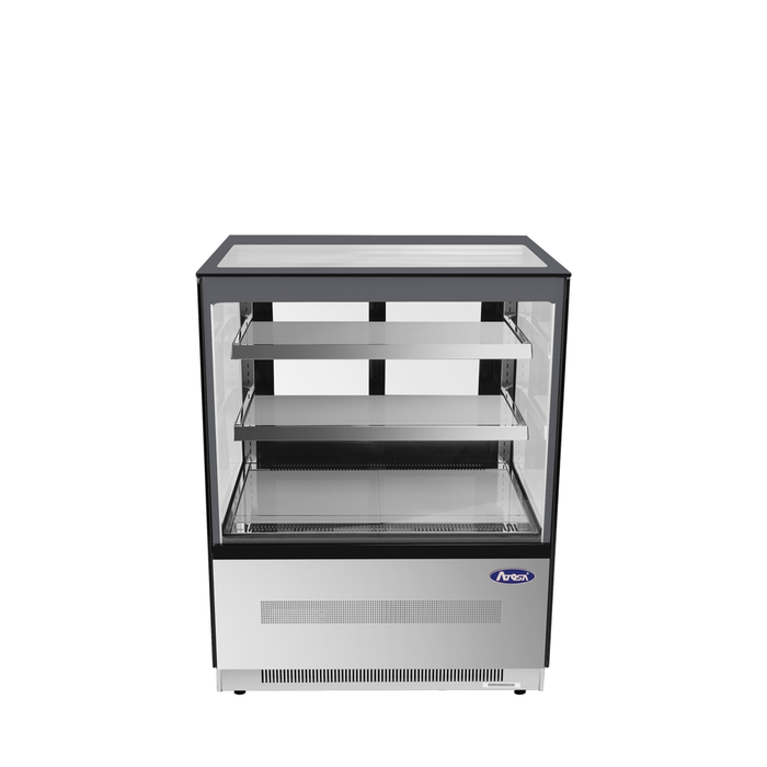 ATOSA RDCS-35 — 35" Floor Model Countertop Refrigerated Square Display Case