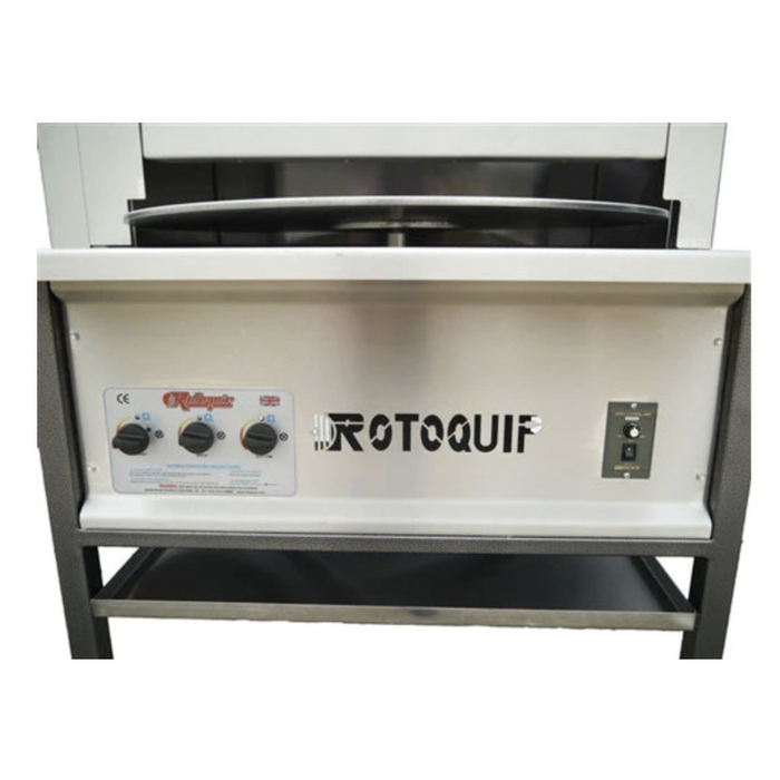 Rotoquip Rotating Tandoor Roti Naan Pita Bread Oven - Deluxe Model ( With Glass), Made in UK - ELECTRIC  (NON NSF CERTIFIED MODEL)
