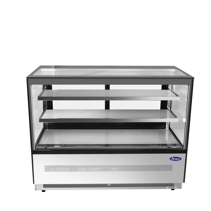 ATOSA RDCS-60 — 60" Floor Model Countertop Refrigerated Square Display Case