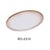 Yanco RO-2310 ROCKEYE-2 Oval Platter, China, White & Brown, (2Dz)