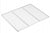 Atosa R06004000612 Left Replacement Shelf for Pass-Thru Refrigerators
