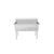Atosa SS1818D21N Two Compartment Sink – 41″ Commercial Stainless Steel Sink, No Drainboard