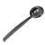 10'' Stainless Steel Deep Round Serving Spoon with Hammered Handle – Durable & Elegant Serveware