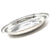 Stainless Steel Oval Entree Dish – Single Wall Hammered Design (Available in Multiple Sizes)